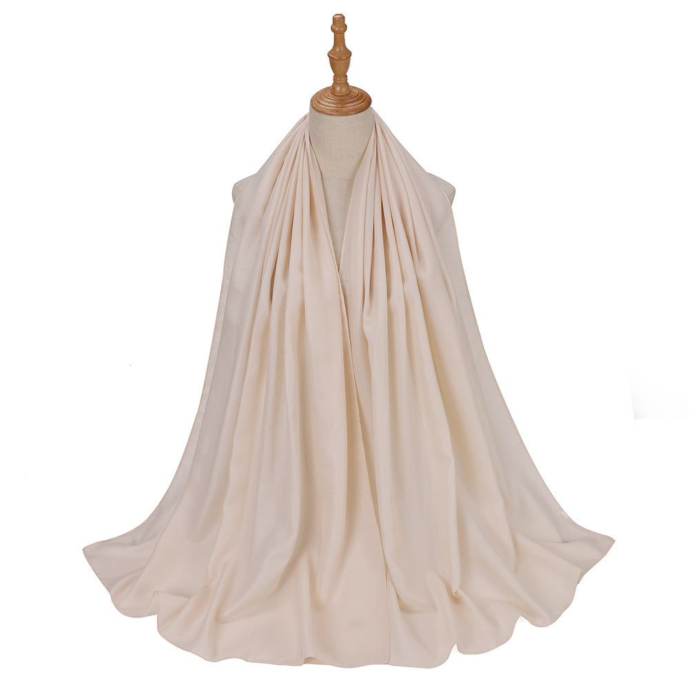 MSL328 Pure color diamond chiffon long scarf scarf wholesale - MinYang Fashion Apparel Accessory Manufacturer