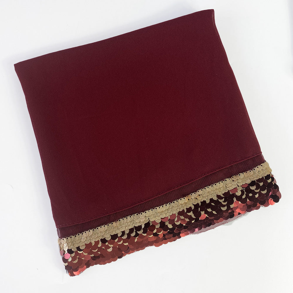 MSL192 Turbante con lentejuelas de Malasia e Indonesia
