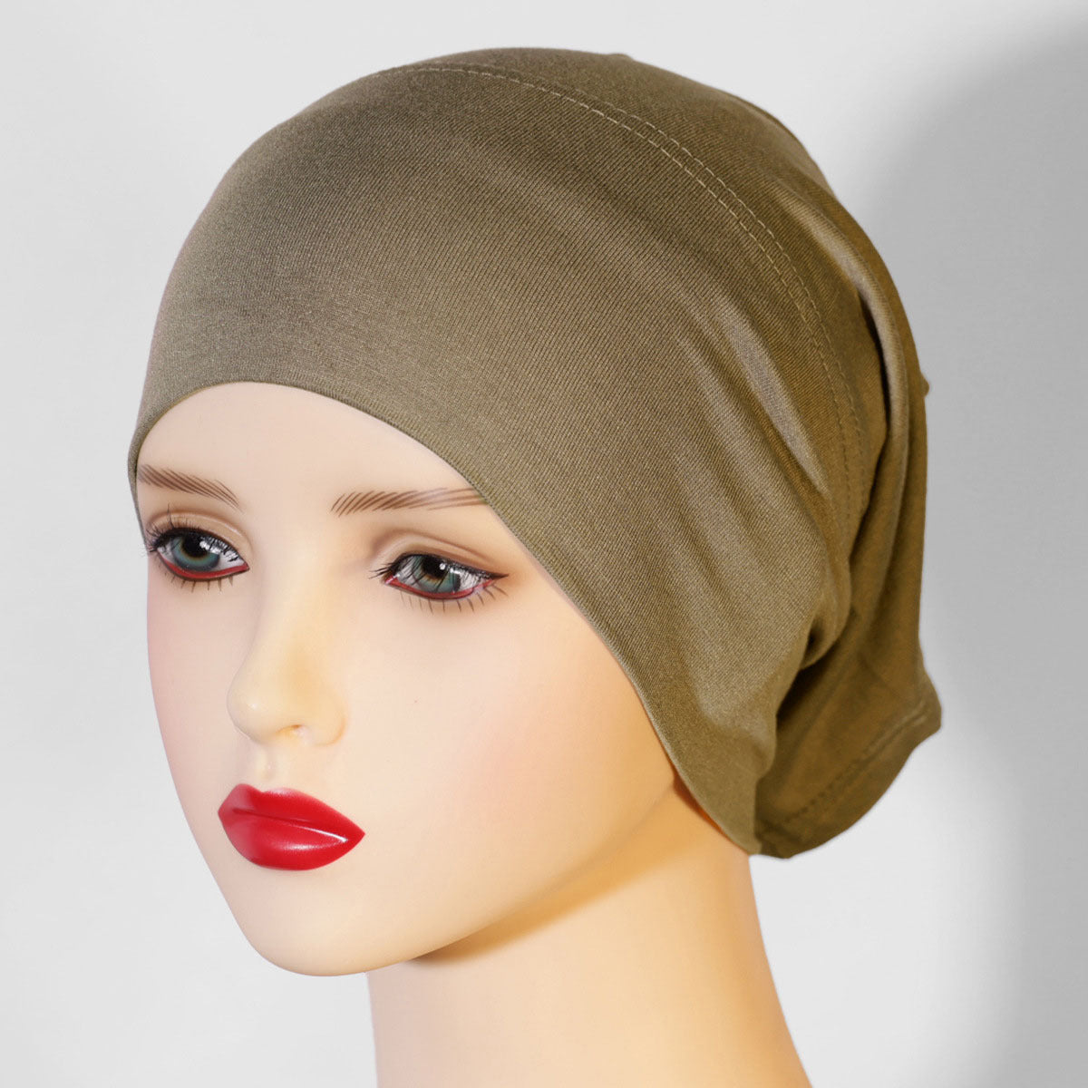 KGN-01 Women's pure cotton elastic breathable solid color hijab cap - MinYang Fashion Apparel Accessory Manufacturer