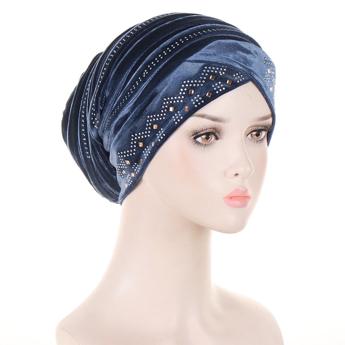 Sombrero turbante hijab de moda M01