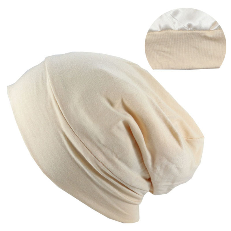 HZM-19303 Bamboo fiber stretch cotton pullover hat cap