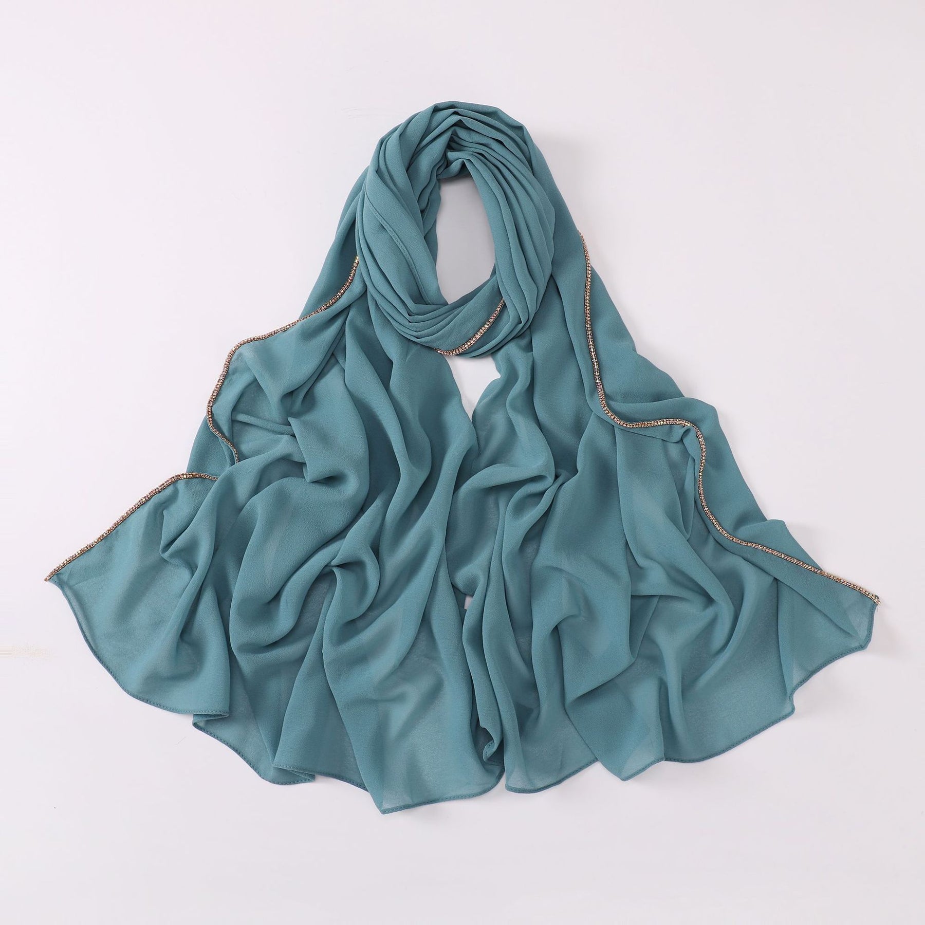 20241019-1  Washable chiffon turban - MOQ:2 - MinYang Fashion Apparel Accessory Manufacturer