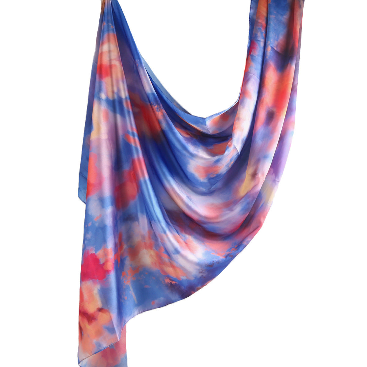 WJ003 Silk printed hijab