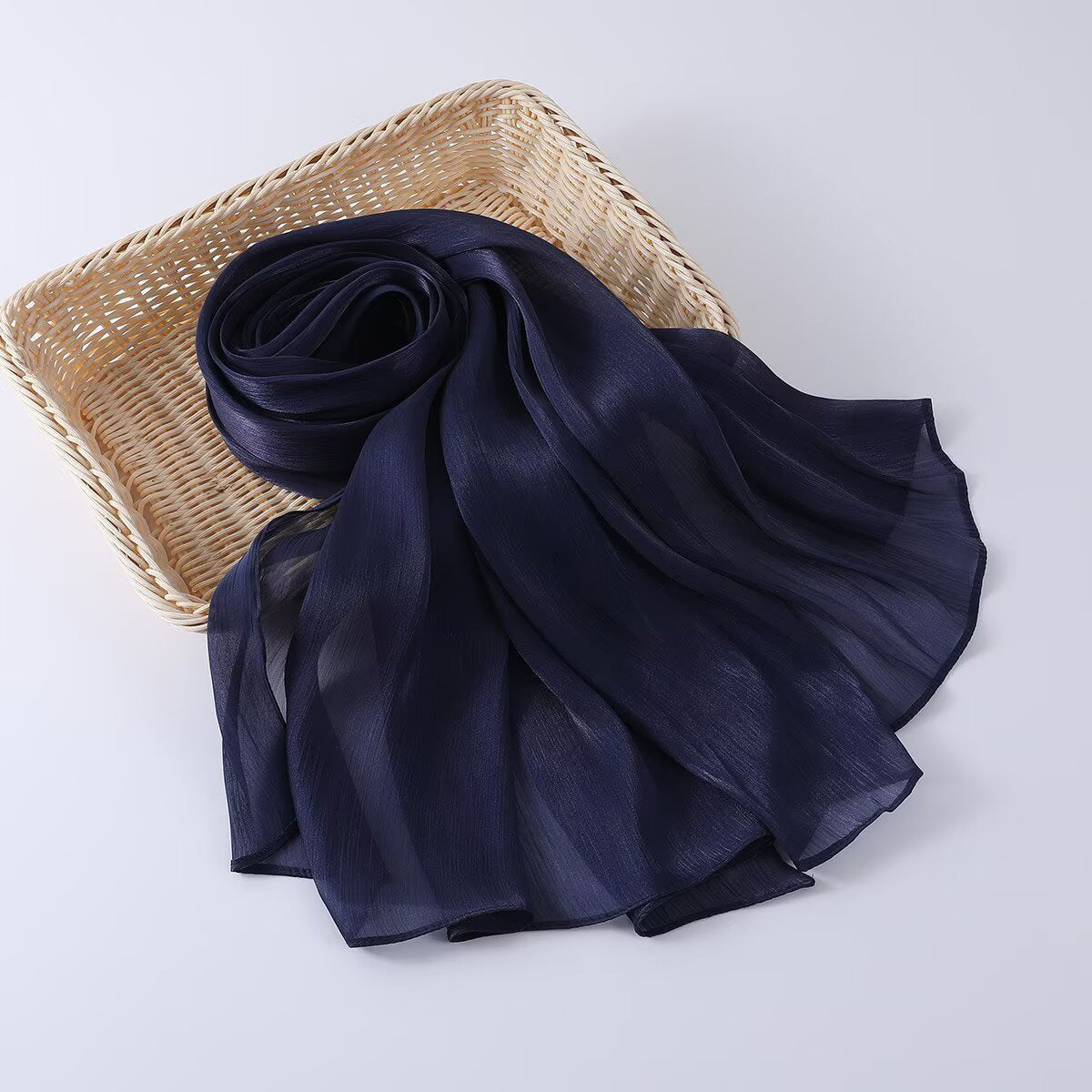 G690 Bright silk fabric breathable cool hijab
