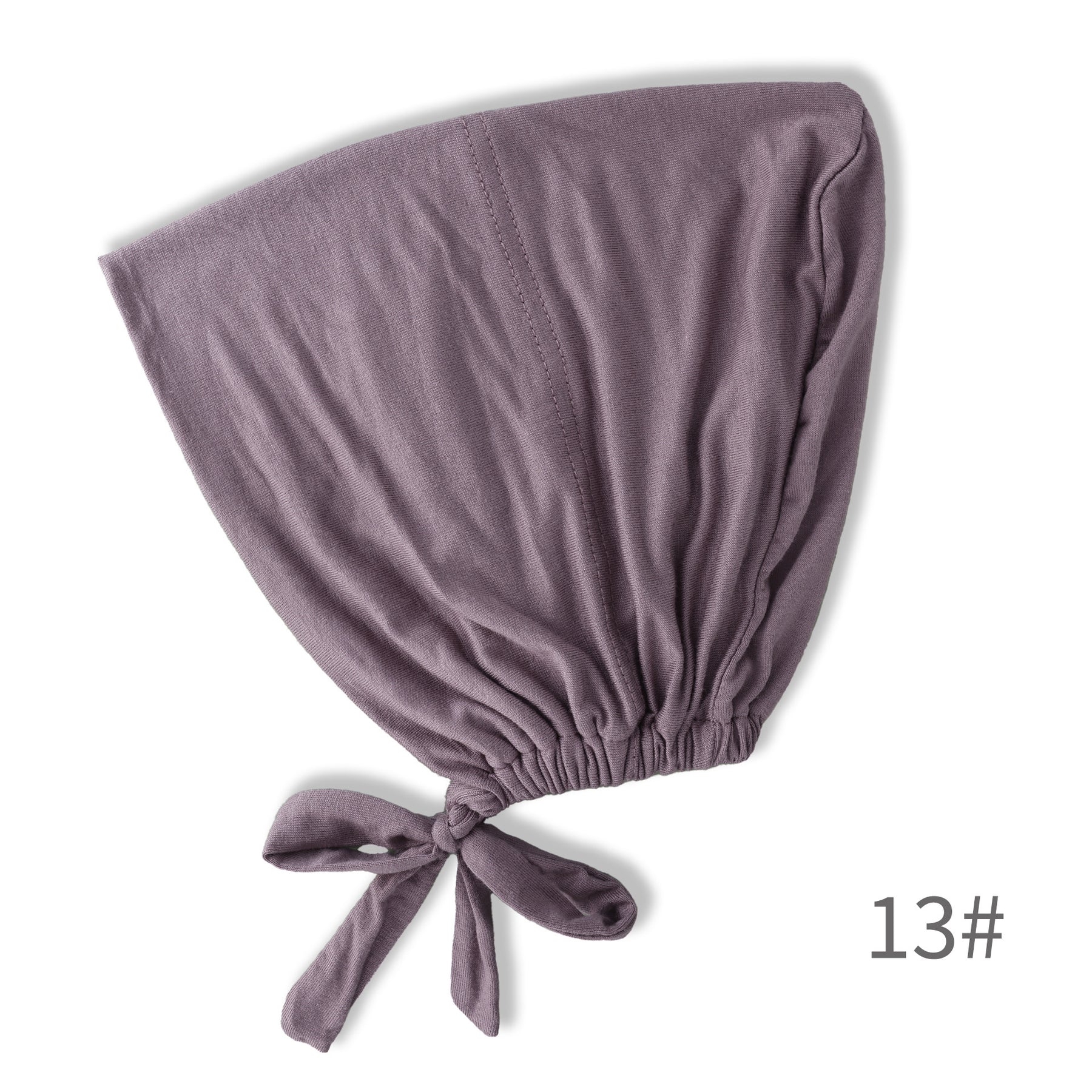 BD-01 Adjustable mercerized cotton jersey strap Muslim hat bottom cap