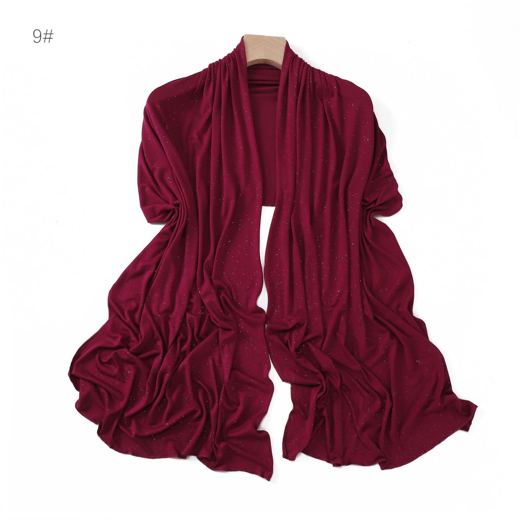 YZ219 Modal elastic mercerized cotton head scarf shawl