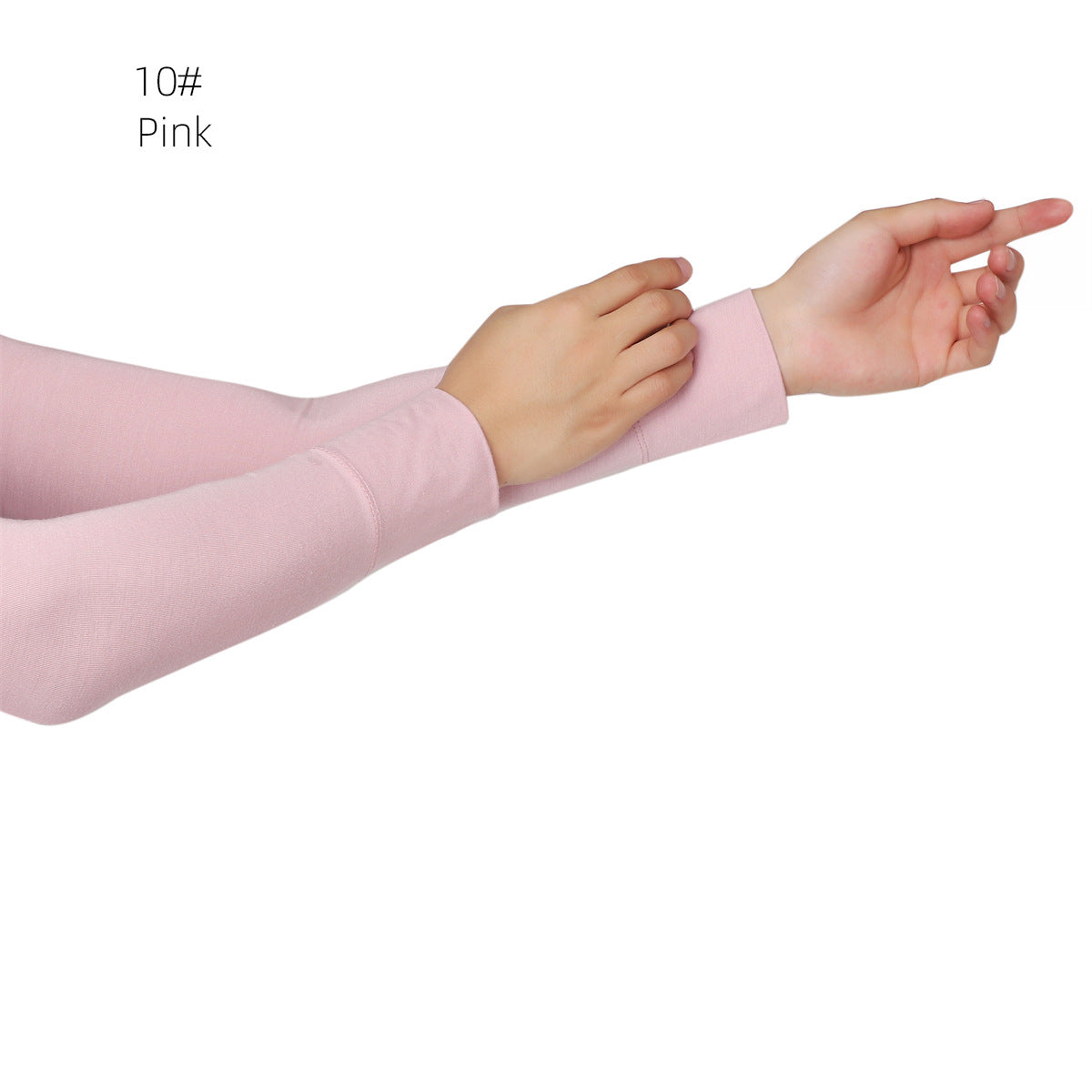 YZ189 Soft skin-friendly elastic modal cotton base sleeves to prevent exposure for women sun protection arm sleeves ice sleeves