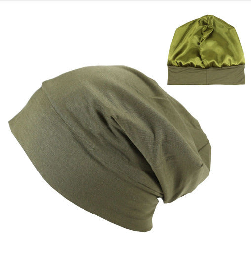 HZM-19303 Bamboo fiber stretch cotton pullover hat cap