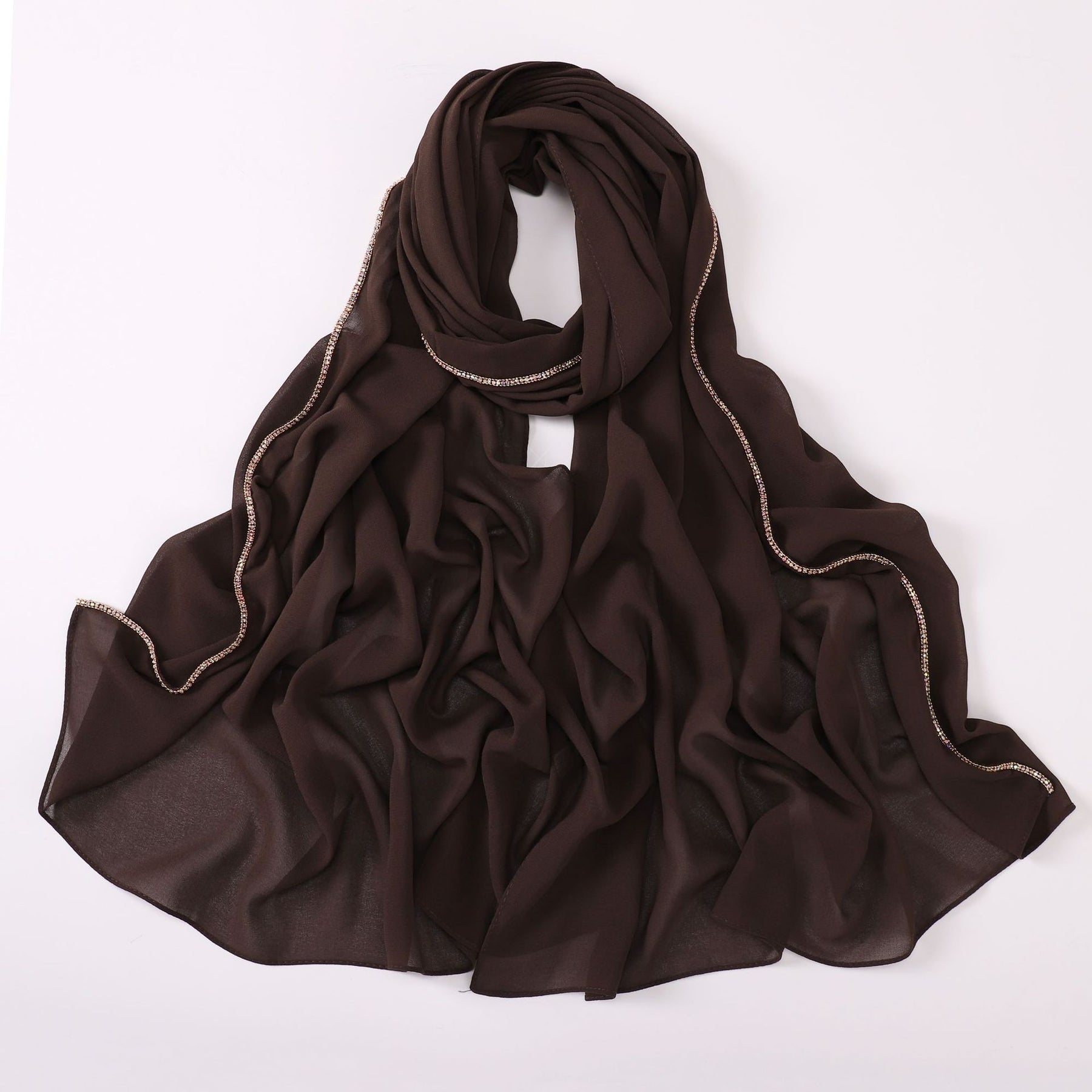 20241019-1  Washable chiffon turban - MOQ:2 - MinYang Fashion Apparel Accessory Manufacturer