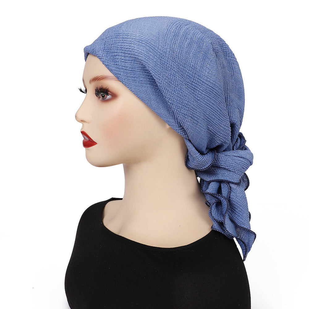 MSL376 Malaysia imitation cotton numb ear scarf 65*65 Printed spring - MinYang Fashion Apparel Accessory Manufacturer