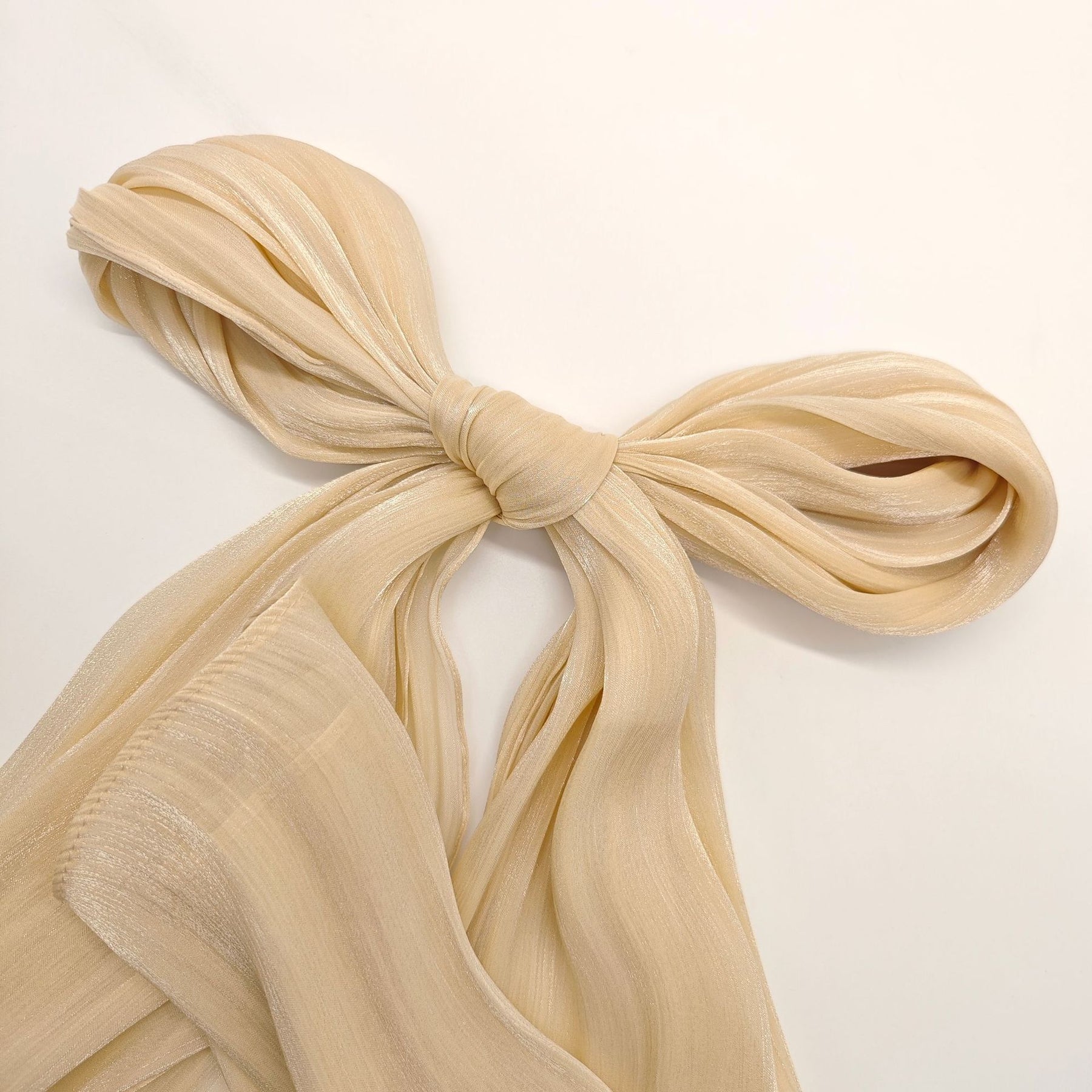 JS005 Island Satin Crepe Long Scarf
