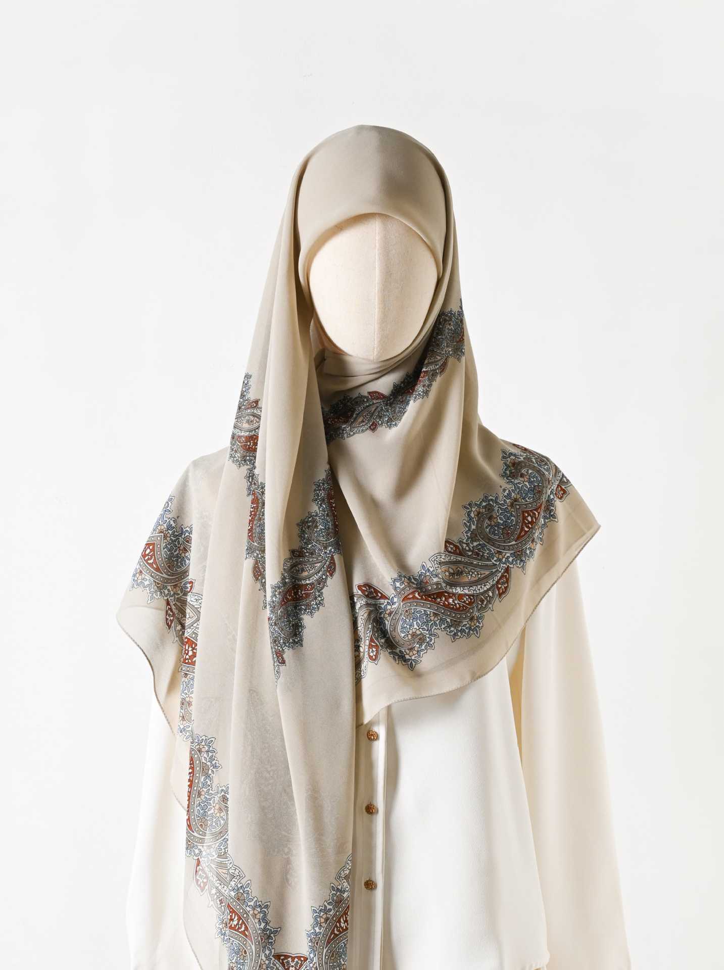 130 crystal chiffon 01 130*130cm Chiffon Scarf Silk Printed Sunscreen Scarf