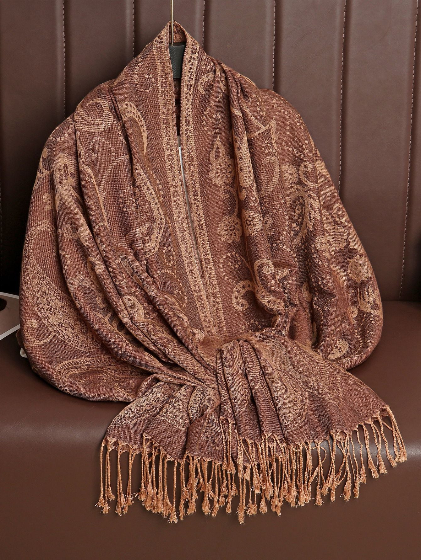 MY12 New style shawl tassel scarf polyester cotton - MinYang Fashion Apparel Accessory Manufacturer