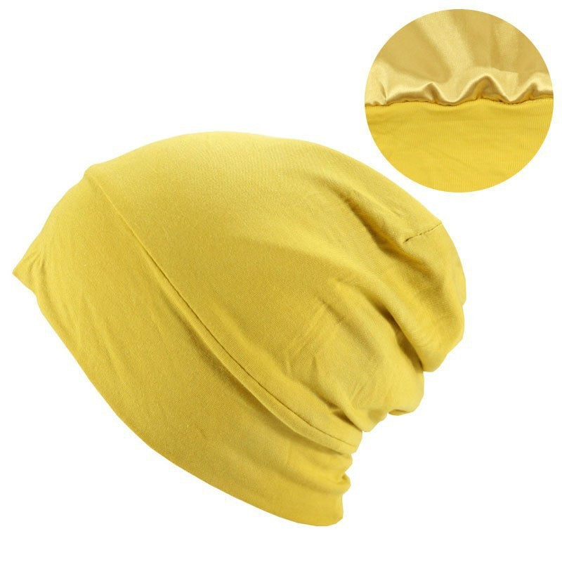 HZM-19303 Bamboo fiber stretch cotton pullover hat cap