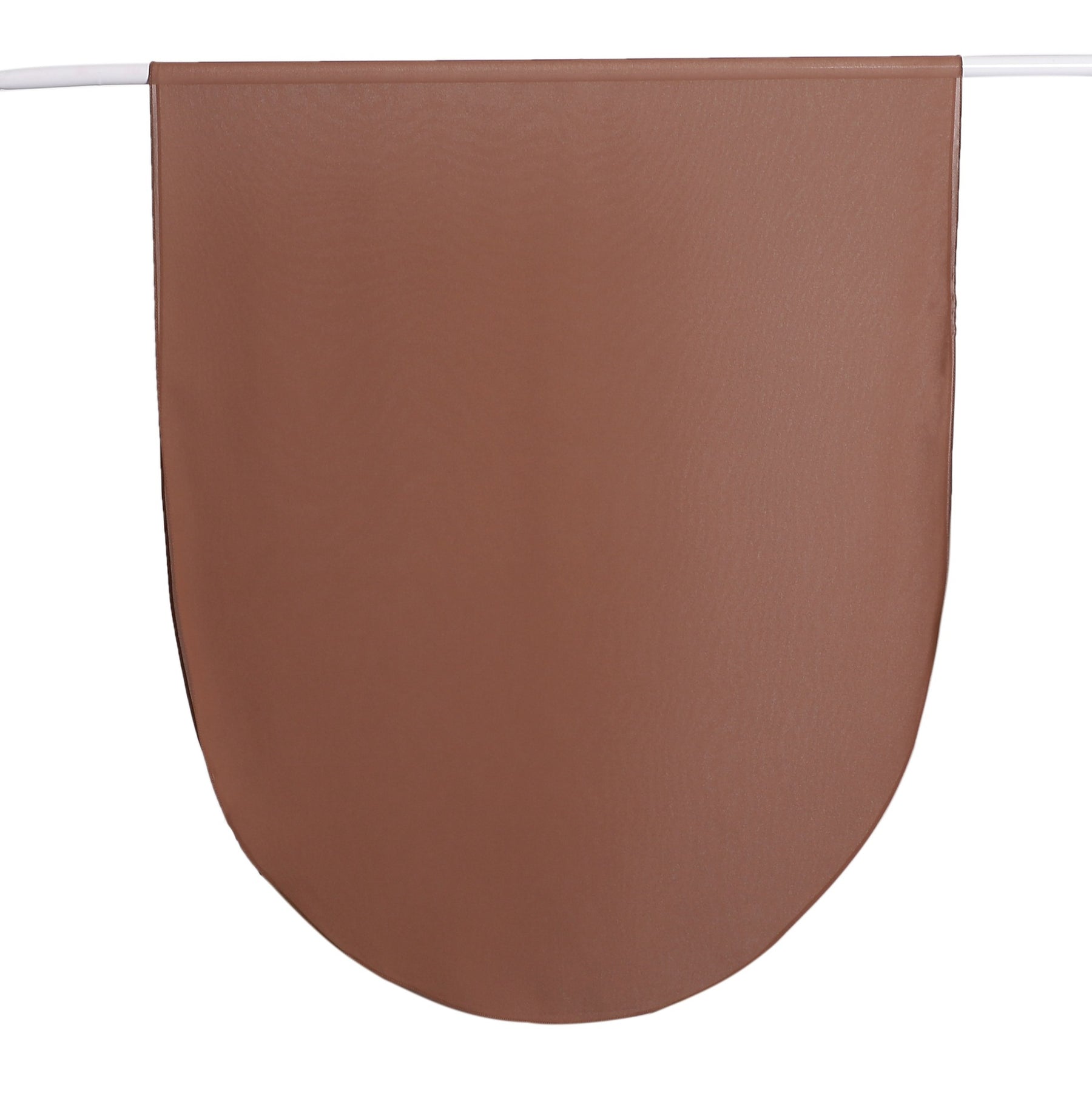 MRYJ01 Rounded hem semi-circular chiffon hijab