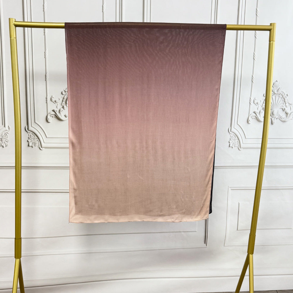 WJ002 Modal printed muslin scarf