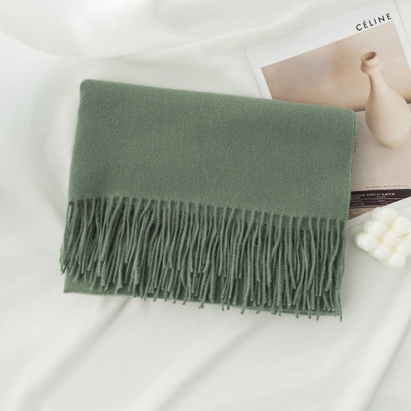 FH24-5889 All-match faux cashmere scarf winter scarf scarf