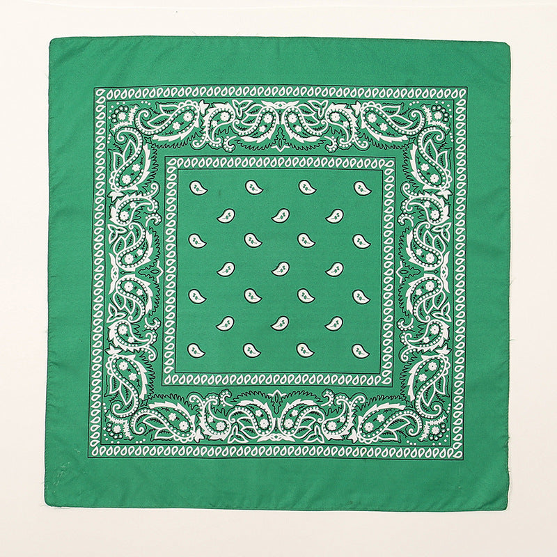 FJ836B Cashew nut printing 54*54CM professional scarf foreign trade new small square towel plain hijab hijab/tudung kerchief printed hijab shawl bawal