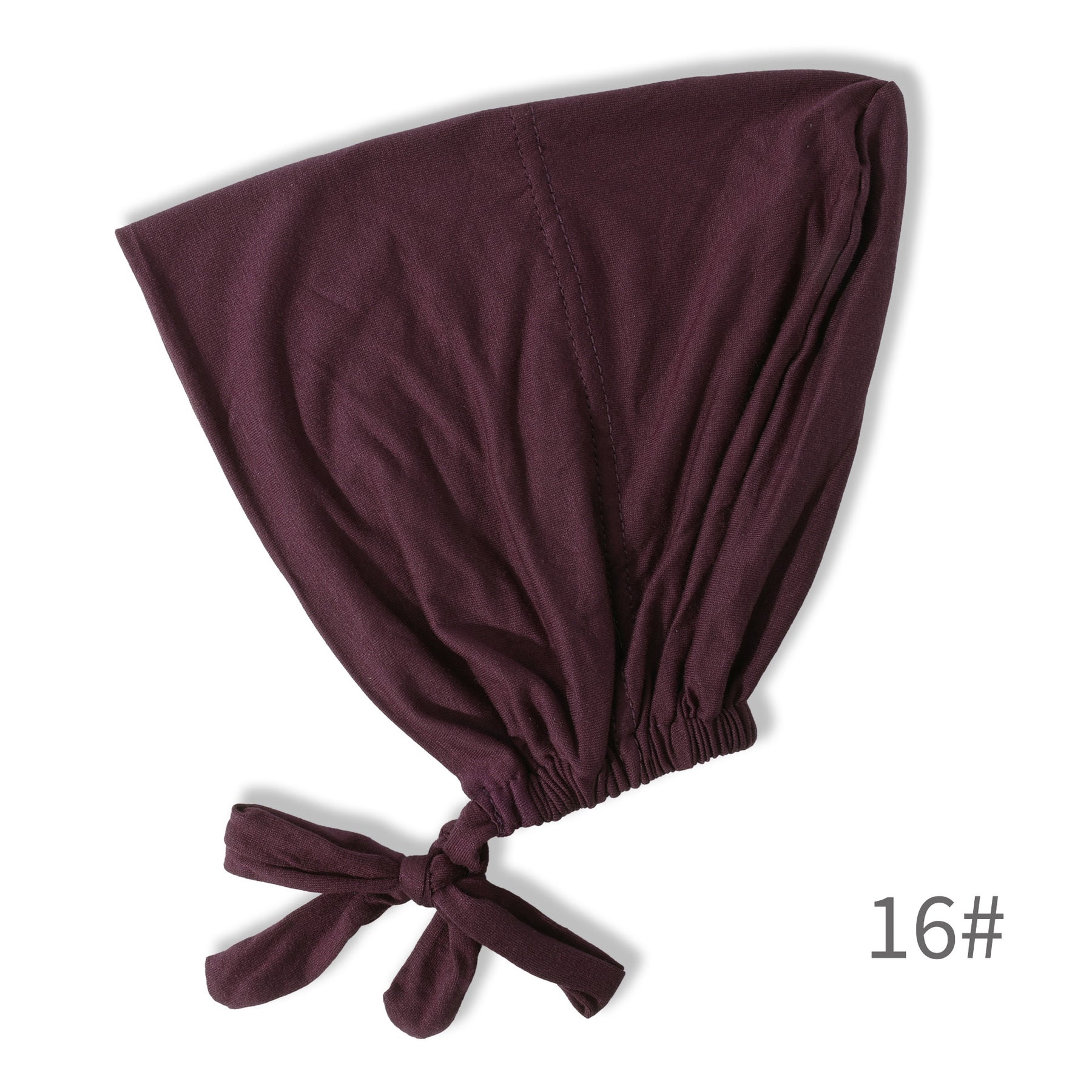 BD-01 Adjustable mercerized cotton jersey strap Muslim hat bottom cap