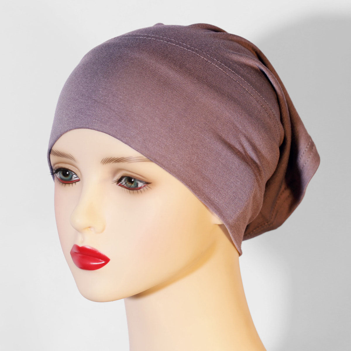 KGN-01 Women's pure cotton elastic breathable solid color hijab cap - MinYang Fashion Apparel Accessory Manufacturer