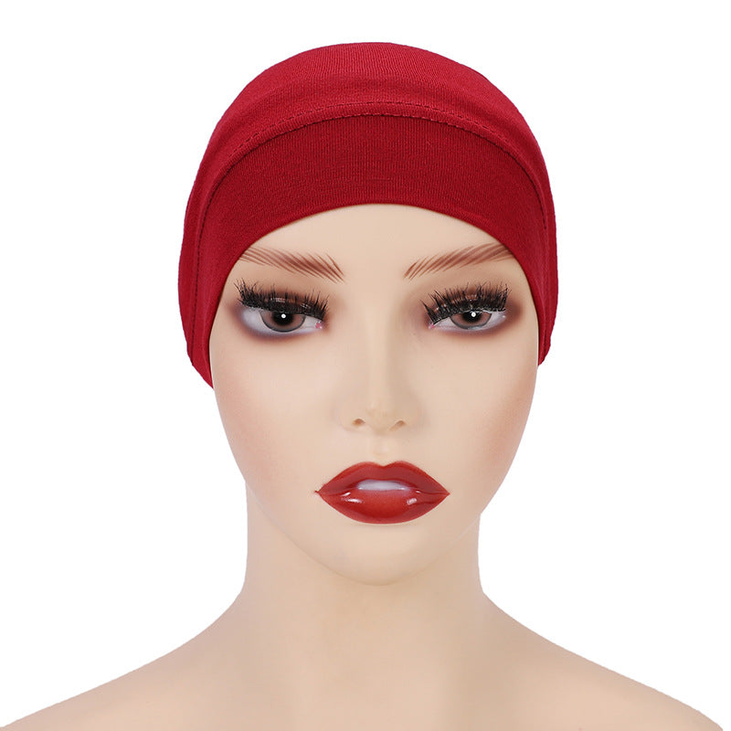 TJ021  Plain Jersey Mercerized Cotton Undercap