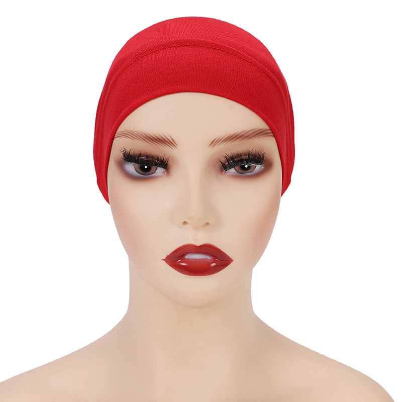 TJ021  Plain Jersey Mercerized Cotton Undercap