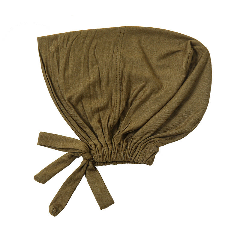 MSL010 Elastic tie hijab chemotherapy cap