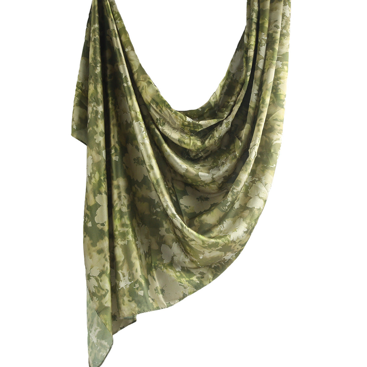 WJ003 Silk printed hijab