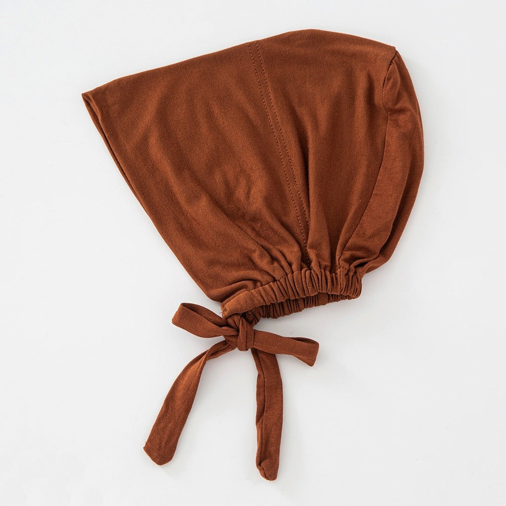 WJA351 Modal elastic adjustable solid color small hat cap - MinYang Fashion Apparel Accessory Manufacturer