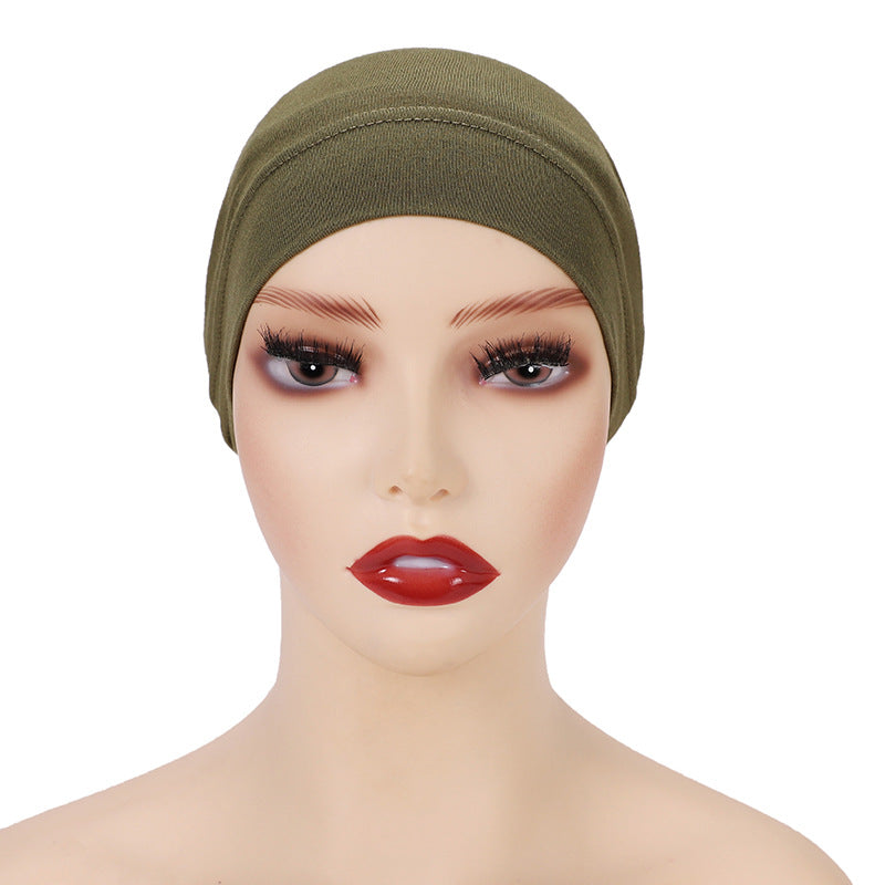 TJ021  Plain Jersey Mercerized Cotton Undercap