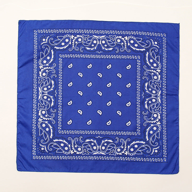 FJ836B Cashew nut printing 54*54CM professional scarf foreign trade new small square towel plain hijab hijab/tudung kerchief printed hijab shawl bawal