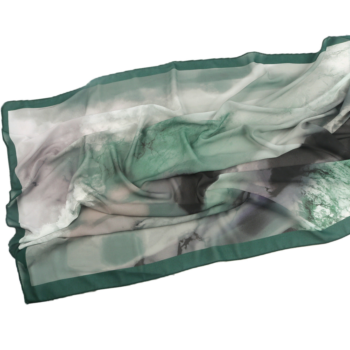 wj054 Printed breathable soft hijab