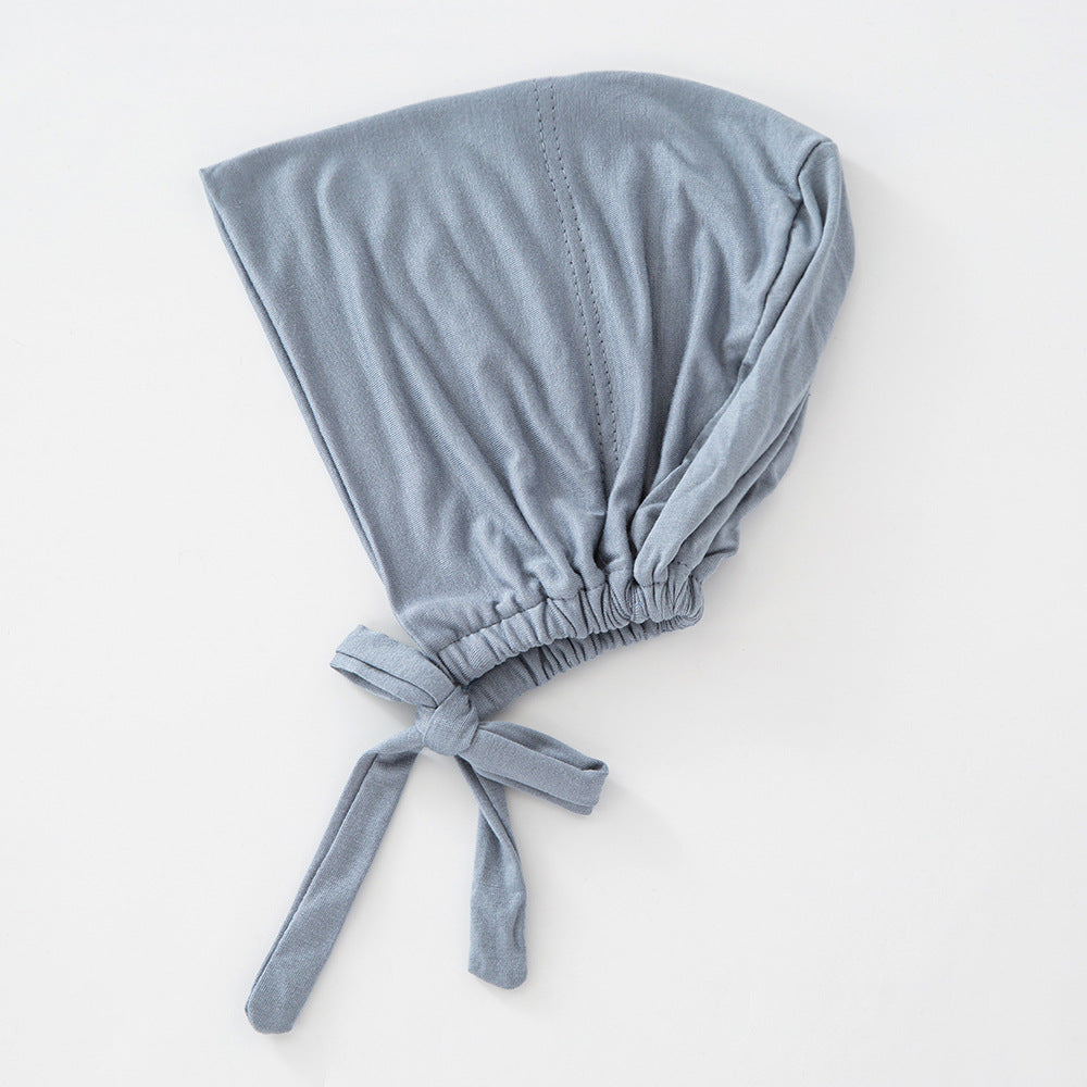 WJA351 Modal elastic adjustable solid color small hat cap - MinYang Fashion Apparel Accessory Manufacturer