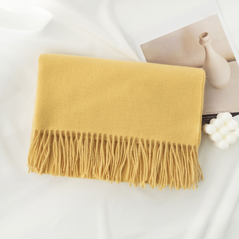 FH24-5889 All-match faux cashmere scarf winter scarf scarf