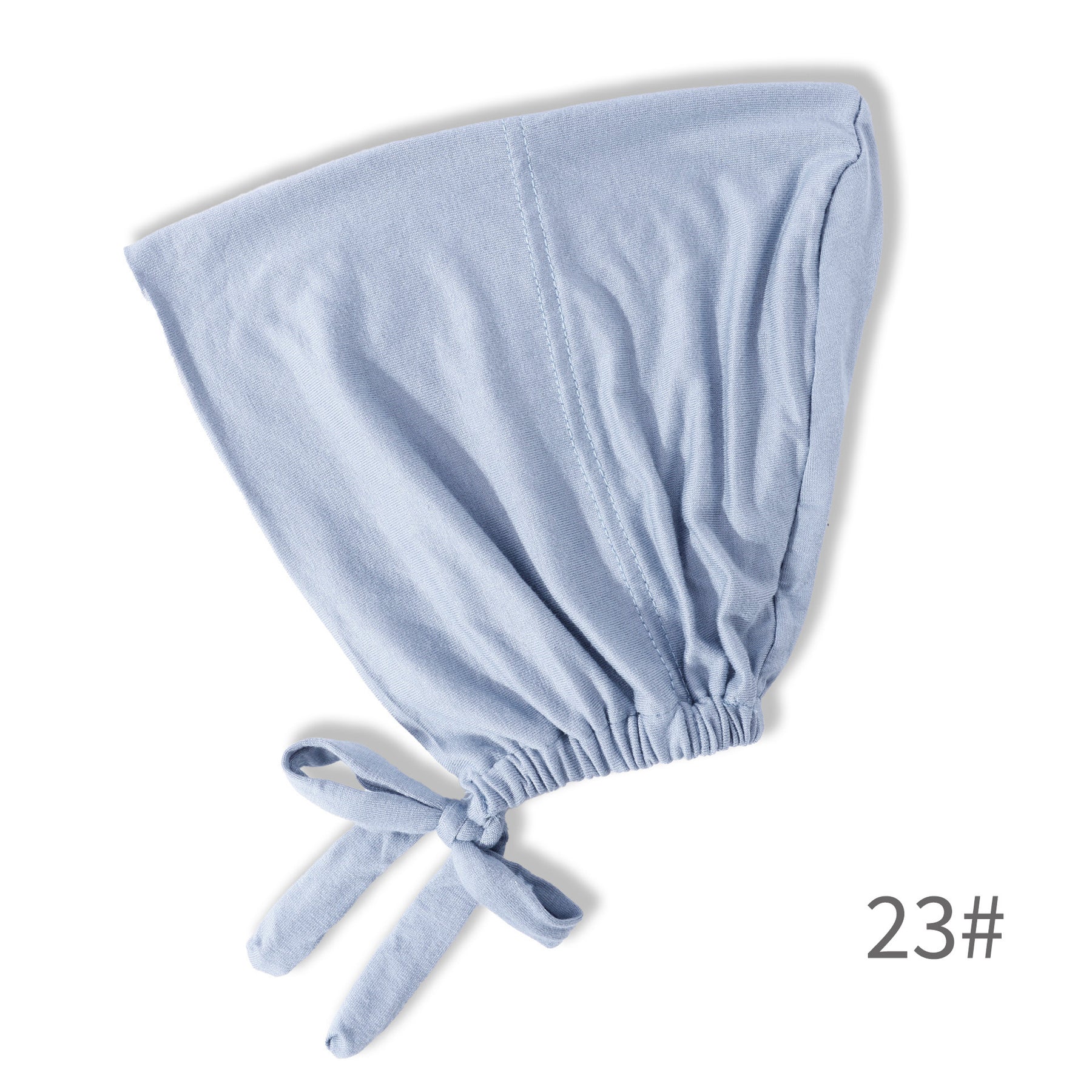 BD-01 Adjustable mercerized cotton jersey strap Muslim hat bottom cap