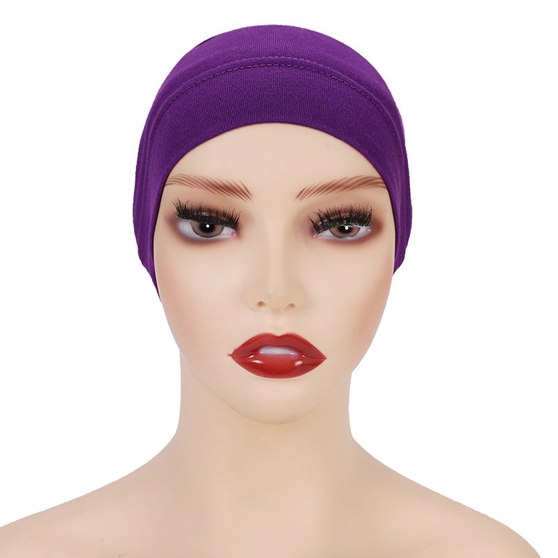 TJ021  Plain Jersey Mercerized Cotton Undercap
