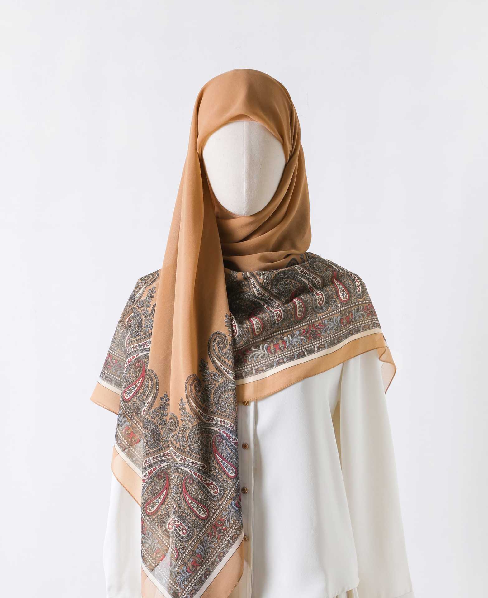 130 crystal chiffon 01 130*130cm Chiffon Scarf Silk Printed Sunscreen Scarf