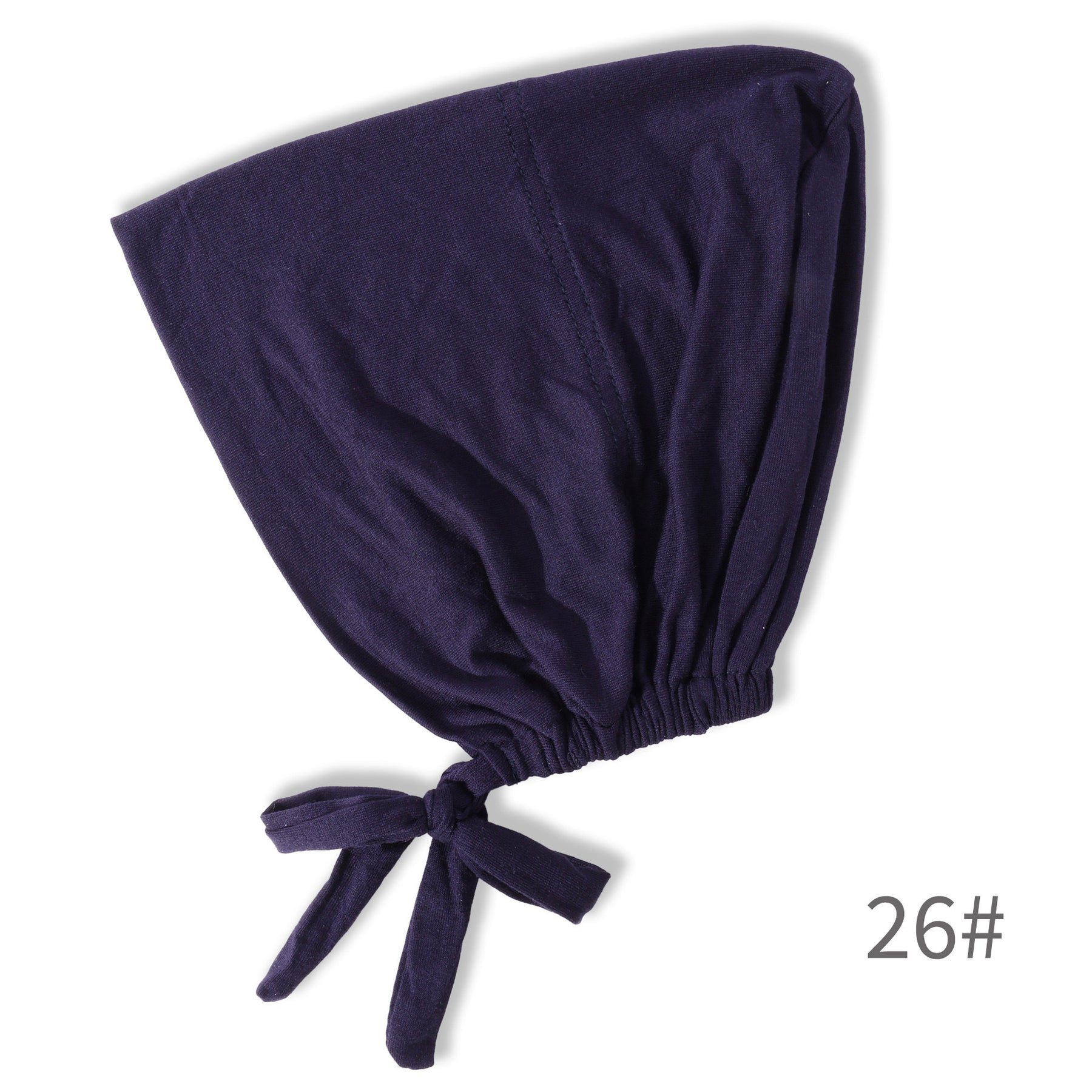 BD-01 Adjustable mercerized cotton jersey strap Muslim hat bottom cap