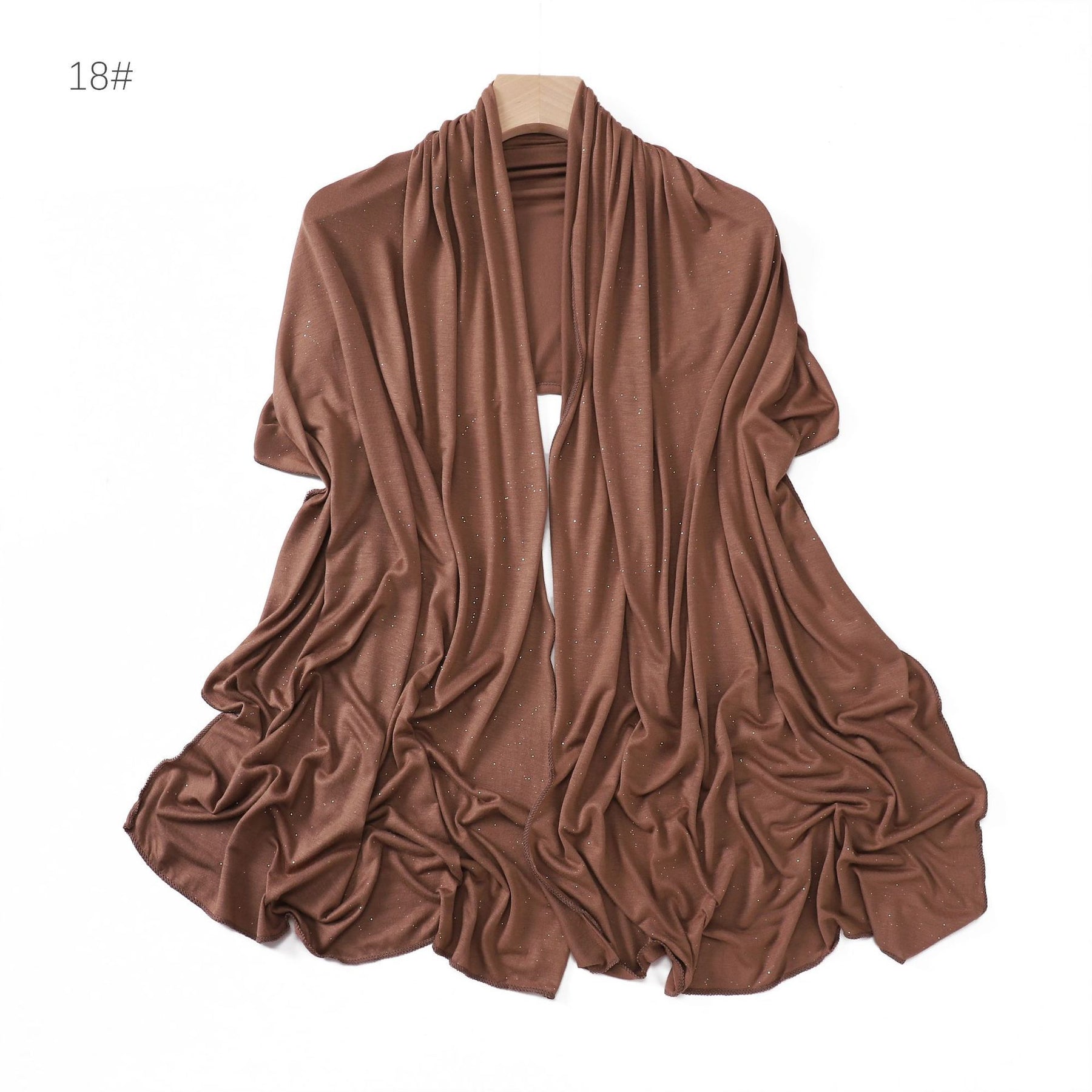 YZ219 Modal elastic mercerized cotton head scarf shawl