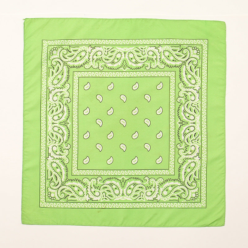 FJ836B Cashew nut printing 54*54CM professional scarf foreign trade new small square towel plain hijab hijab/tudung kerchief printed hijab shawl bawal