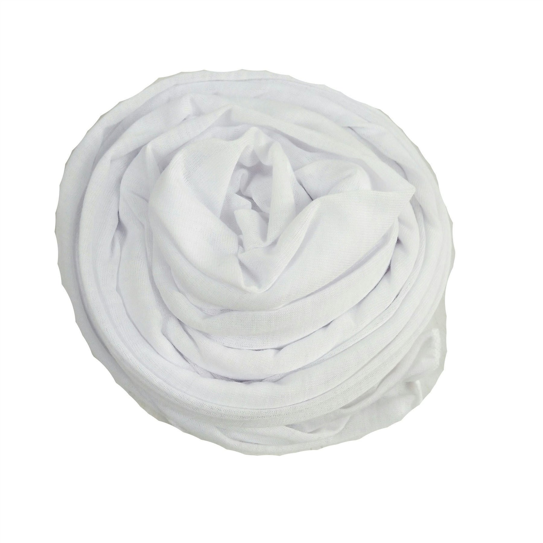 YS007 Gorro con bufanda de color liso modal
