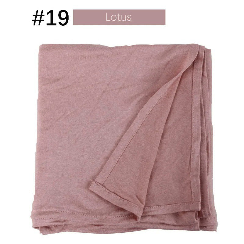 FD002 Modal mercerized cotton hijab jersey