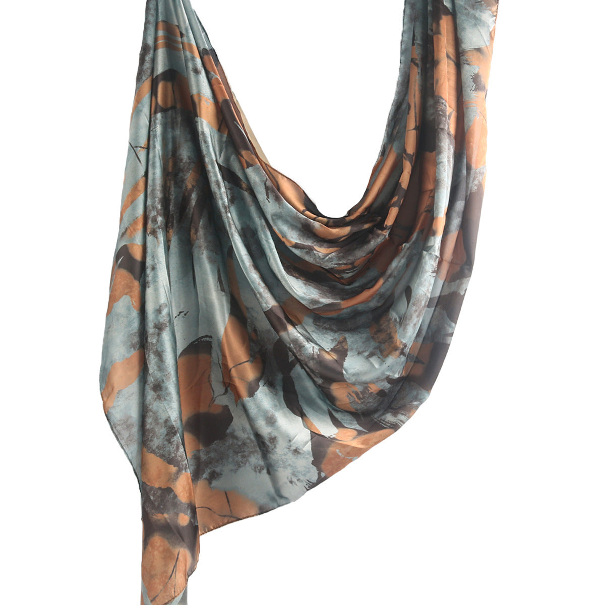 WJ003 Silk printed hijab