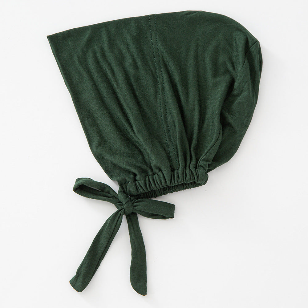 WJA351 Modal elastic adjustable solid color small hat cap - MinYang Fashion Apparel Accessory Manufacturer