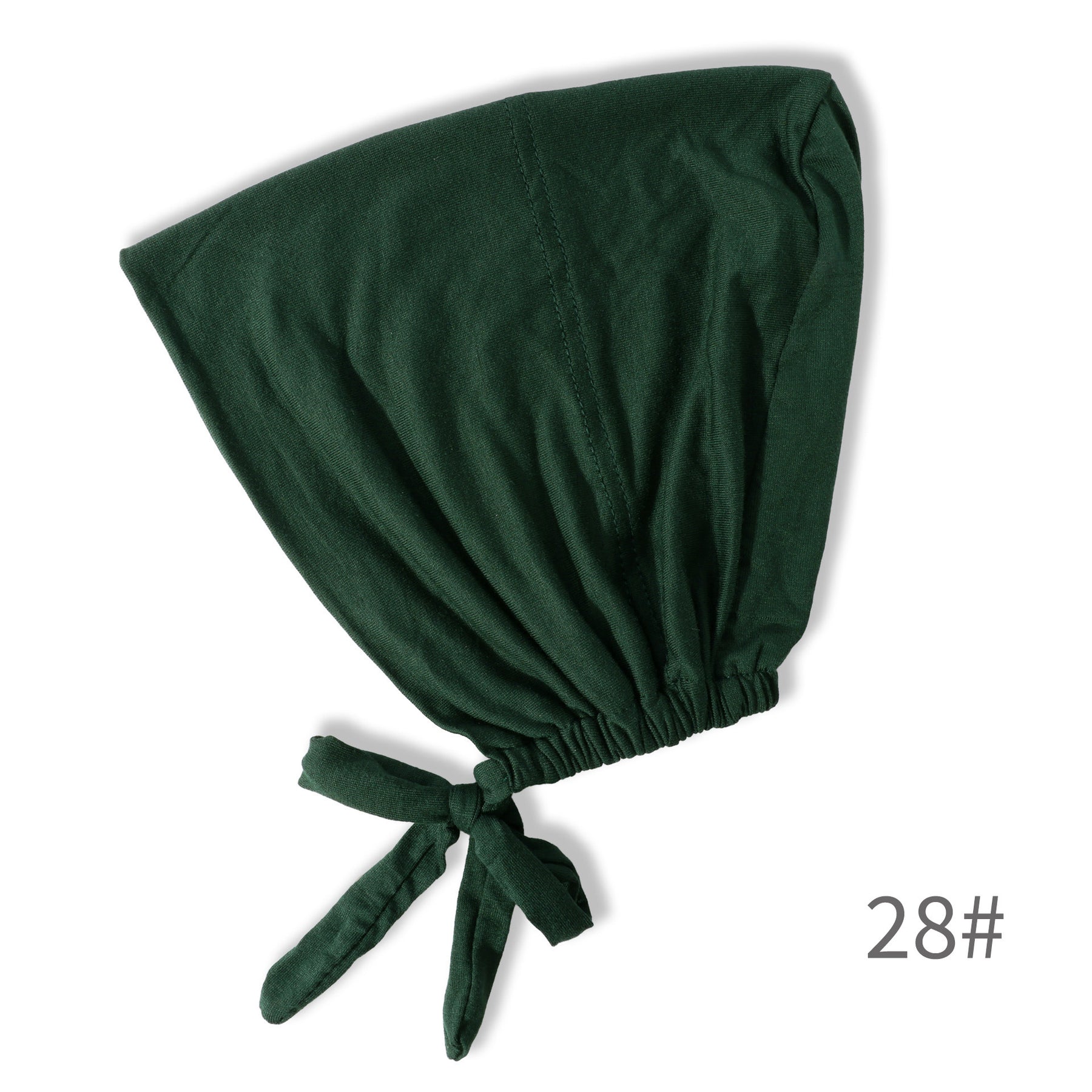 BD-01 Adjustable mercerized cotton jersey strap Muslim hat bottom cap