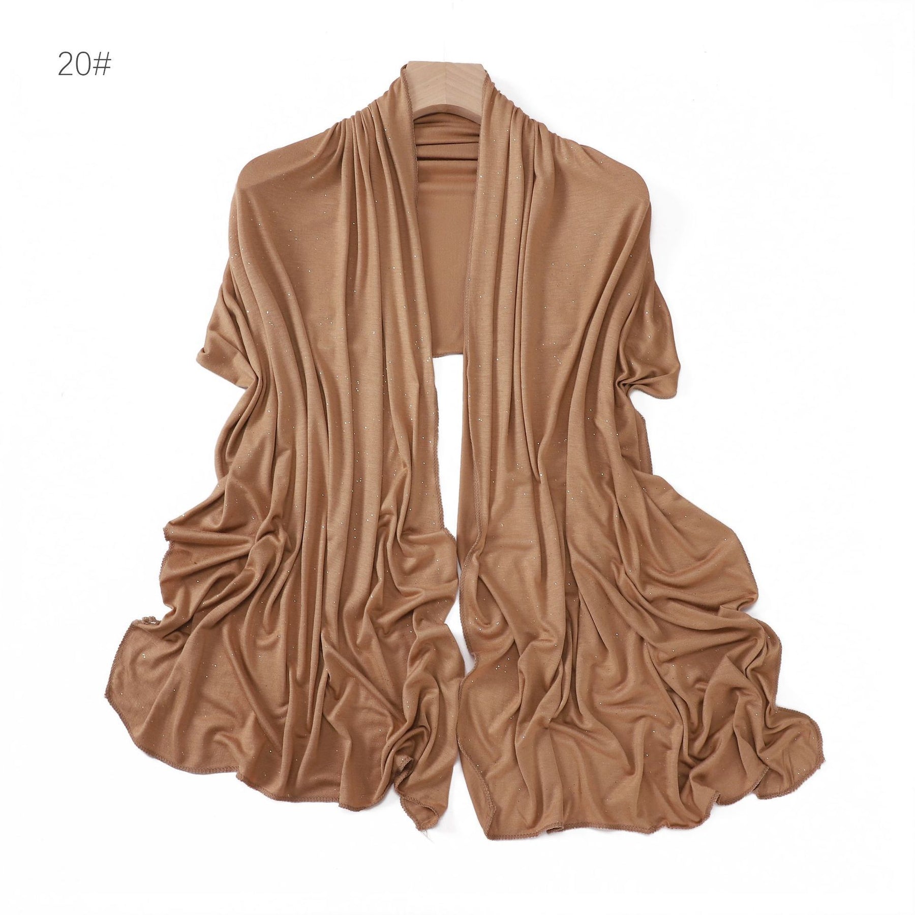 YZ219 Modal elastic mercerized cotton head scarf shawl