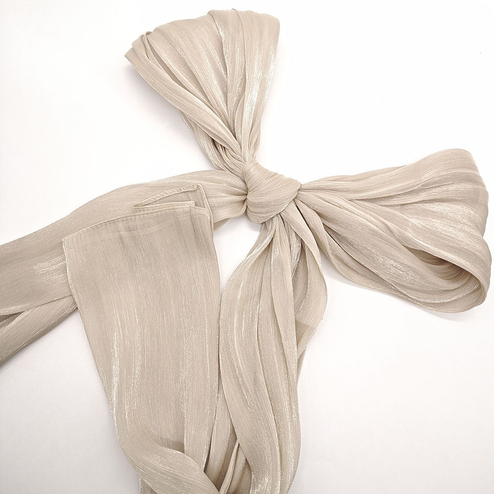 JS005 Island Satin Crepe Long Scarf