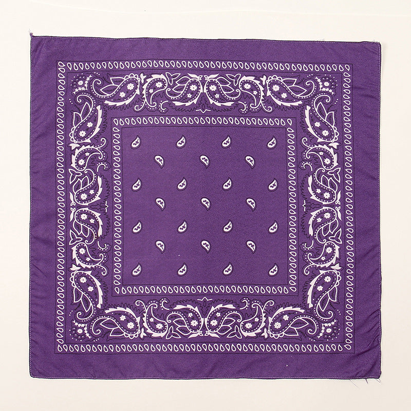 FJ836B Cashew nut printing 54*54CM professional scarf foreign trade new small square towel plain hijab hijab/tudung kerchief printed hijab shawl bawal