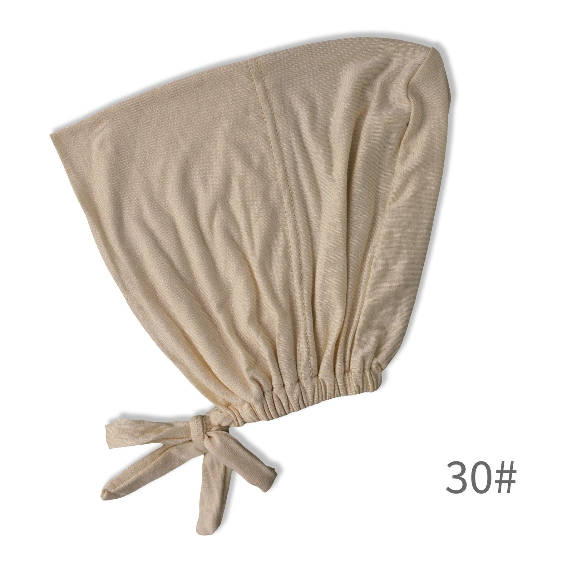 BD-01 Adjustable mercerized cotton jersey strap Muslim hat bottom cap