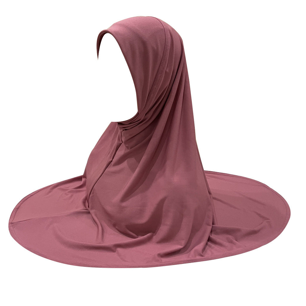 H124 High Quality Fabric Instant Hijab - MinYang Fashion Apparel Accessory Manufacturer